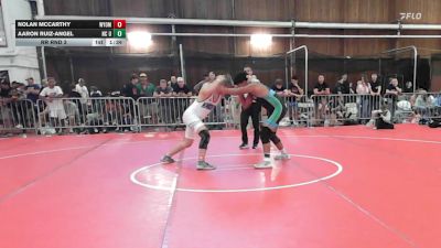 215 lbs Rr Rnd 3 - Nolan Mccarthy, Wyoming Seminary vs Aaron Ruiz-angel, Nc United/ Mountain Airy High School