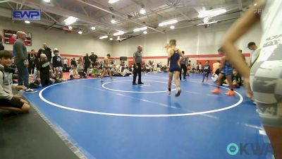 80 lbs Final - Jackson Beckley, Team Tulsa Wrestling Club vs Gus Camarillo, Standfast 12u