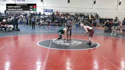 106 lbs Consi Of 8 #2 - Brody Merritt, East Lyme/Norwich Tech vs Brandon Llanos, New Milford