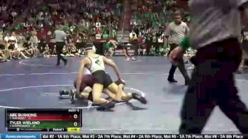 126 lbs Quarterfinal - Tyler Wieland, 2-Independence vs Abe Bushong, 7-Winterset