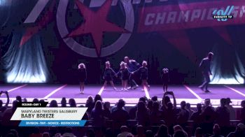Maryland Twisters Salisbury - Baby Breeze [2024 L1 Tiny - Novice - Restrictions Day 1] 2024 MidAtlantic Championship Grand Nationals