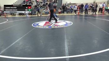 102 lbs Semifinal - James Walker, MN Elite vs Benjamin Mack, Pursuit Wrestling Minnesota