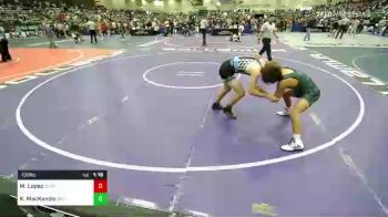 135 lbs Round Of 16 - Moises Lopez, Aloha High School vs Kaden MacKenzie, Grizzly Wrestling Club