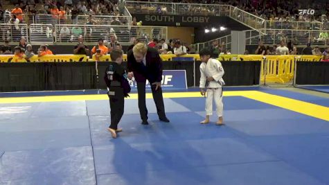 Rostin Cody Siders vs Eros Daniel Avalos 2025 Pan Kids Jiu-Jitsu IBJJF Championship