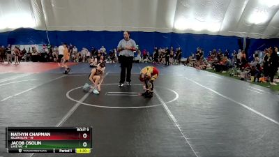 76 lbs Round 3 (6 Team) - Nathyn Chapman, Killer Elite vs Jacob Osolin, Lake WC