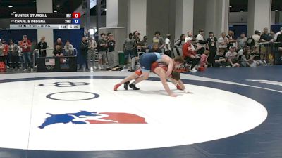 70 kg Cons. Sub-quarters - Hunter Sturgill, Indiana RTC vs Charlie DeSena, Spartan RTC@LHP