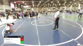 58 lbs Quarterfinal - Nixon Newby, Westlake WC vs Uriah Edwards, El Paso Supers WC