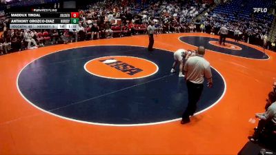 120 lbs Finals (8 Team) - Maddux Tindal, Joliet (Catholic Academy) vs Anthony Orozco-Diaz, Arlington Heights (Hersey)