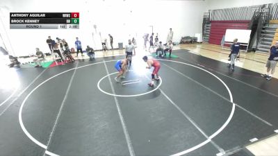 165 lbs Round 1 - Anthony Aguilar, War Room Wreslting Club vs Brock Kenney, Reign WC