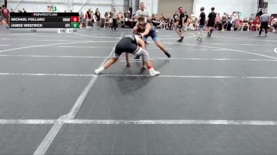 132 lbs Round 4 (6 Team) - James Westrick, GPS vs Michael Pollaro, Savage WA White