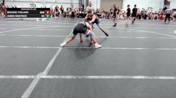 132 lbs Round 4 (6 Team) - James Westrick, GPS vs Michael Pollaro, Savage WA White