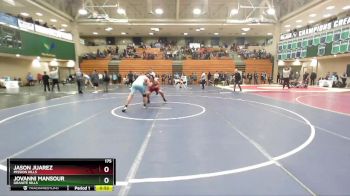 175 lbs Semifinal - Jovanni Mansour, Granite Hills vs Jason Juarez, Mission Hills