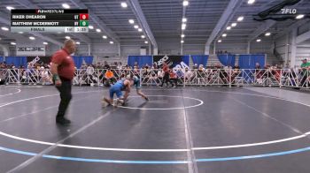 132 lbs Final - Riker Ohearon, UT vs Matthew McDermott, NY