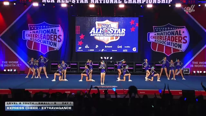 Express Cheer - Extravagance [2026 L2 Youth - Small - B Day 1] 2026 NCA ...