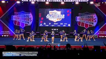 Express Cheer - Extravagance [2026 L2 Youth - Small - B Day 1] 2026 NCA All-Star National Championship