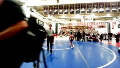 85 lbs Round 3 - Lukas Young, Hemet Youth Wrestling Club vs Arturo Chavez, Unaffiliated