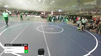 43 lbs Round Of 16 - Zaiden Axtell, Wolfpack vs Levi Ortzow, Wlv Jr Wrestling