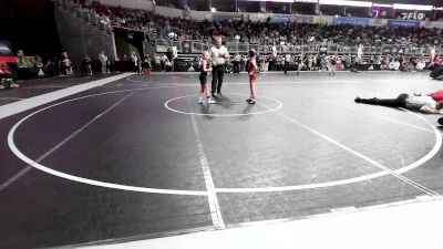 60 lbs Consi Of 8 #2 - Shailynn Danner, Jackson County vs Remi Prest Glodo, Sparta Jr Bulldogs