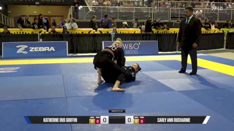 Carly Ann DuCharme vs Katherine Iris Griffin 2025 Pan Jiu Jitsu IBJJF Championship