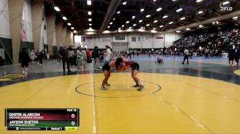 141 lbs Cons. Round 2 - Dmitri Alarcon, Western Wyoming College vs Jayson Suetos, San Francisco State