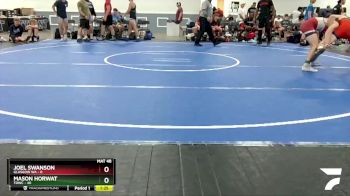 145 lbs Round 2 (6 Team) - Mason Horwat, TDWC vs Joel Swanson, Glasgow WA