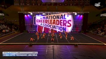 Cheer-riffic Techniques - Red Tails [2026 L2 Youth - D2 Day 1] 2026 NCA San Marcos Classic