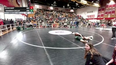 126 lbs Quarterfinal - Sloan Hart, Natrona County vs Maverick Gallup, Kelly Walsh