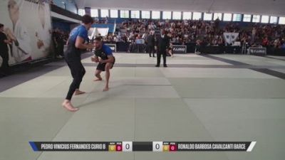 RONALDO BARBOSA CAVALCANTI BARCE vs PEDRO VINICIUS FERNANDES CURIO B 2026 FJJ Rio Carioca