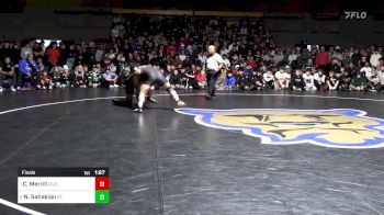 288 lbs Final - Cody Merrill, Gilroy vs Nicholas Sahakian, St. John Bosco