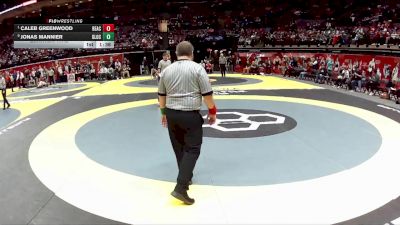 D3-150 lbs Quarterfinal - Caleb Greenwood, Beachwood vs Jonas Mannier, Graham Local