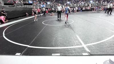 126.6-137.4 lbs Round Of 32 - Kaylynn Lewis, Alton Little Redbirds vs Hollie Finneran, Atchison Wrestling Club