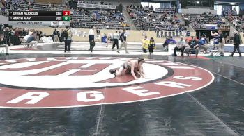 106 lbs Cons. Round 2 - Ethan Klidzejs, Caldwell County vs Heath May, Johnson Central
