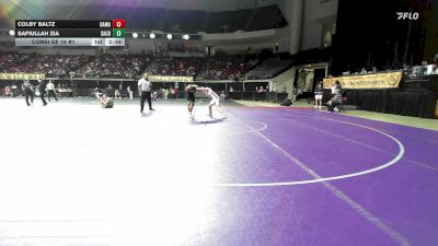 149 lbs Consi Of 16 #1 - Colby Baltz, Alabama vs Safiullah Zia, Sacramento State