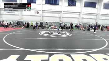 B-95 lbs Semifinal - Tucker Tominack, WV vs Alex Davis, OH