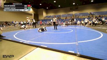 50-55 lbs Quarterfinal - Collin Gandee, NORTH DESOTO WRESTLING ACADEMY vs Garrett Doyle, Cowboy Wrestling Club