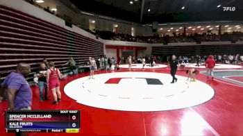 138 lbs Cons. Round 4 - Spencer McClelland, Oklahoma vs Kale Fruits, Oklahoma