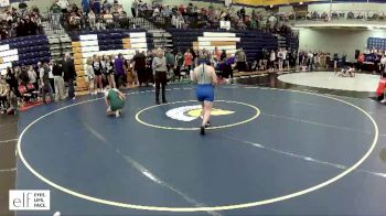 135 lbs. Cons. Round 3 - Clarey Huck, DeSoto vs Lily Buchanan, Washington