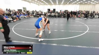 142 lbs Round 1 (3 Team) - Sophia Michals, Saint Michael/Albertville vs Bella Cyrkiel, Minooka