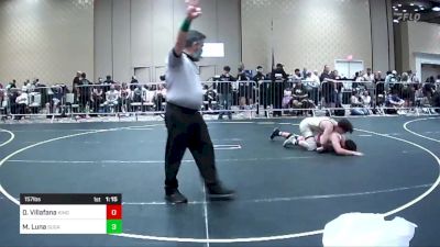 157 lbs Round Of 32 - Diego Villafana, Kings WC vs Matthew Luna, Sugar Kids WC