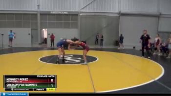 106 lbs Placement Matches (8 Team) - Kennedy Perez, Michigan Red vs Cresson Postlewaite, Tennessee
