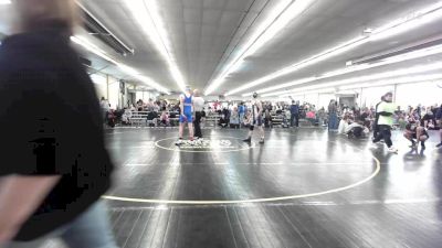 136 lbs Quarterfinal - Cooper Butler, Jersey Shore vs Mason Miller, Mansfield