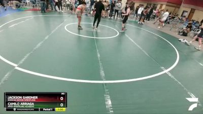 110 lbs Cons. Round 1 - Jackson Gardner, Duncan Demon Wrestling vs Camilo Arriaga, Apex Grappling Academy