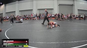 45 lbs Round 5 (8 Team) - Abel Brunner, Full Circle vs Piper Norrell, Prodigy Elite