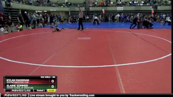 80 lbs Quarterfinal - Kylah Massman, Outlaw Wrestling Club vs Elaine Sommer, Victory School Of Wrestling