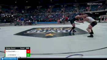 170 lbs Champ. Round 1 - Jimmy Amatore, Notre Dame Niles vs Nicholas Ronchetti, Joliet Catholic