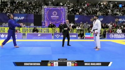 Mikael Rhaillander vs Sebastian Guevara 2026 European Jiu-Jitsu IBJJF Championship