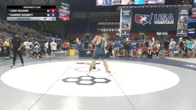 215 lbs Quarters - Ladd Holman, Utah vs Xander Dossett, Georgia