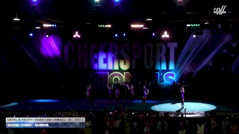 Grand Cheer - Queens [2026 L2 Youth - Flex - D2 - Small - B Day 1] 2026 CHEERSPORT National All Star Cheerleading Championship