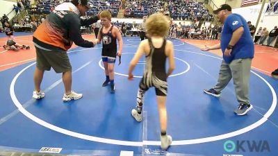 70 lbs Quarterfinal - Grady Tackett, Collinsville Cardinal Youth Wrestling vs Jaxxson Buzzard, Salina Wrestling Club