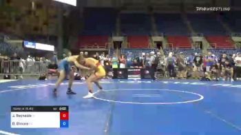 152 lbs Consi Of 16 #2 - Jaden Reynolds, Indiana vs Dylan D. Elmore, Kansas